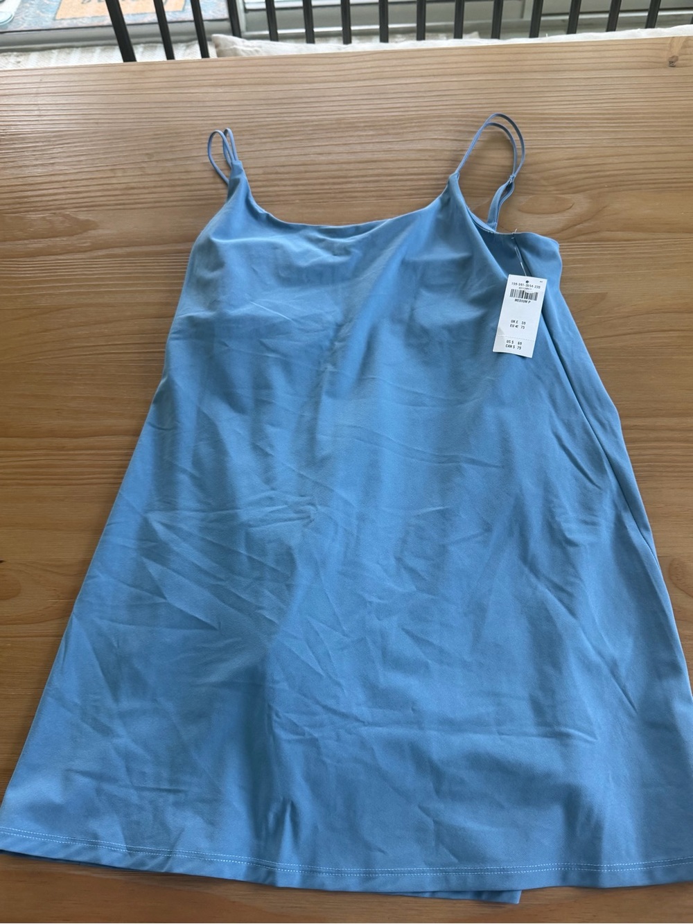 Abercrombie & Fitch Light Blue Slip Dress